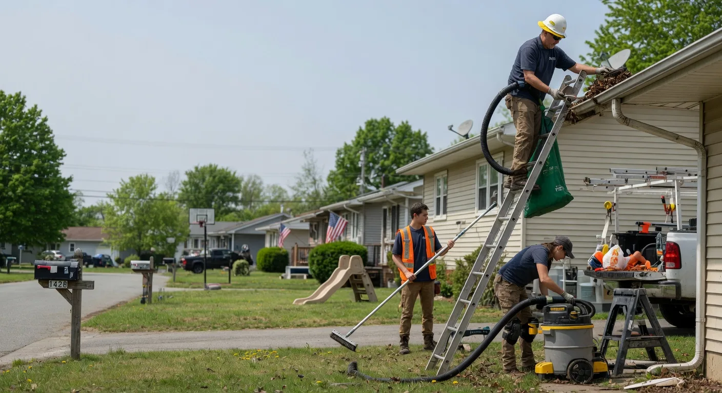 Gutter Installation in Sainte Marie, IL near me